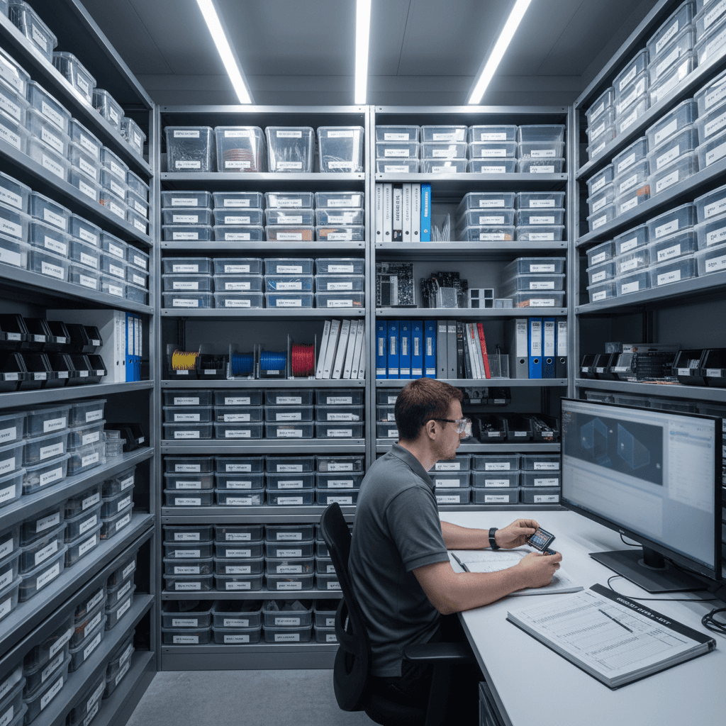 Strategic component sourcing and inventory management