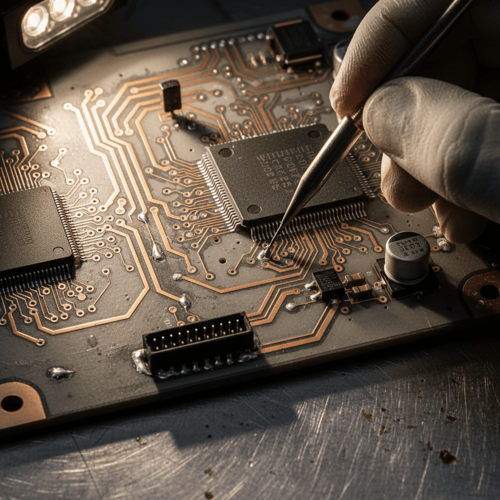 Component-level repair of power modules and electronics